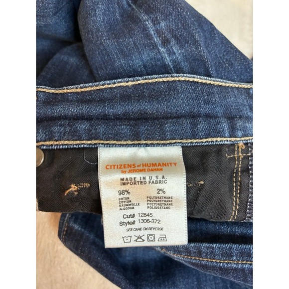 Citizens of Humanity blue Jeans 28 Elson medium rise straight leg - Picture 6 of 10